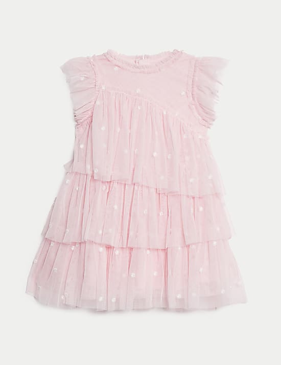 T&uuml;llkleid mit Stickerei (2&ndash;16 J.)