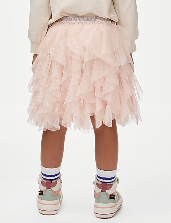 Tulle Glitter Star Tutu Skirt (2-8 Yrs)