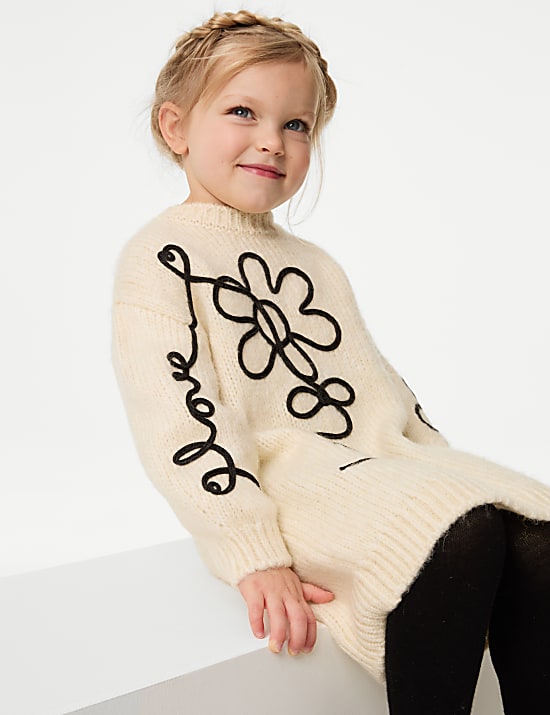 Applique Dress (2-8 Yrs)