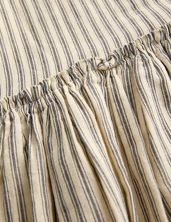 2pc Cotton Rich Striped Dress & Tights Set (1-10 Yrs)