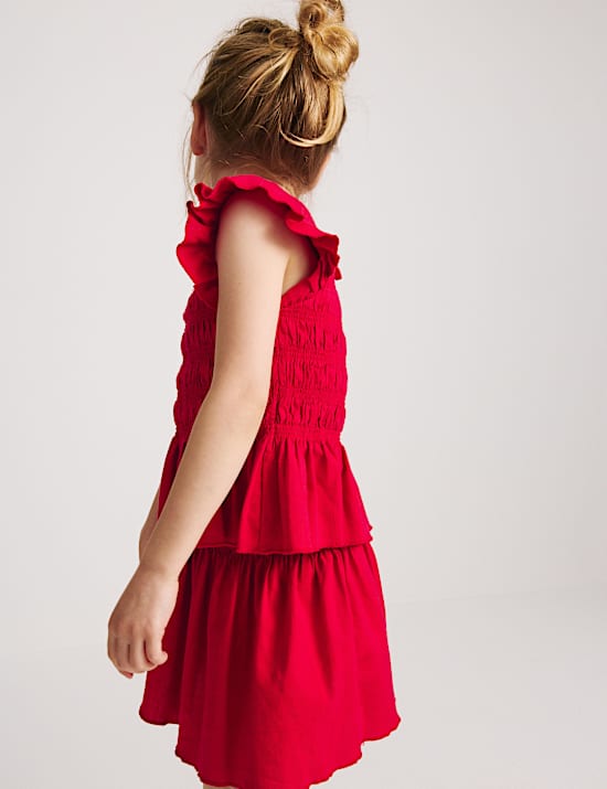 2-delige gesmokte outfit (2-8 jaar)