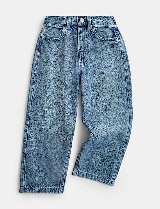 Denim Barrel Jeans (2-8 Yrs)