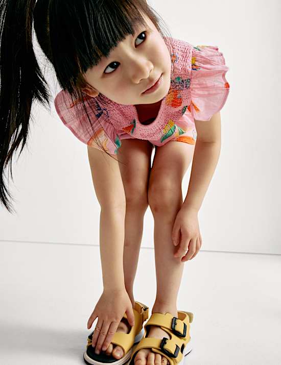 Σύνολο με σχέδιο φρούτα και υψηλή περιεκτικότητα σε βαμβάκι (2-16 ετών), σετ των 2