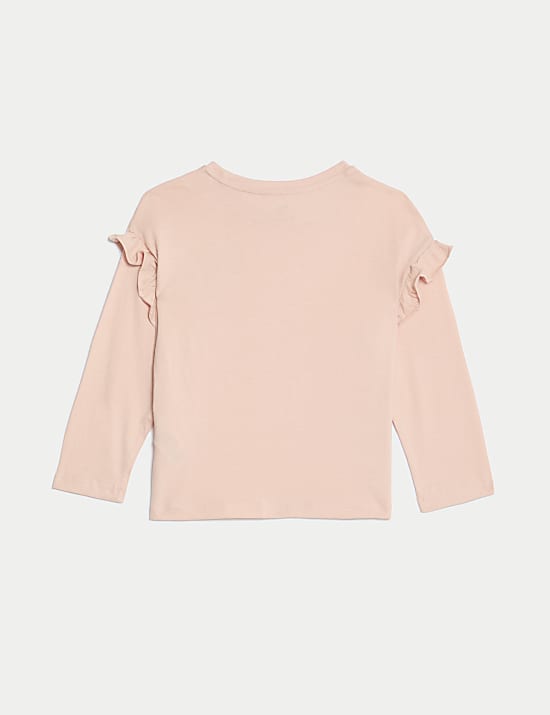 Τοπ με φιόγκο από 100% βαμβάκι (2-8 ετών)