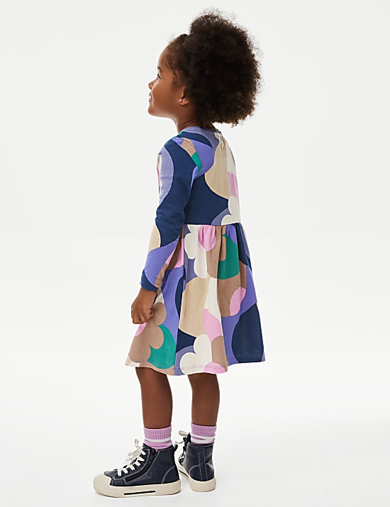 Robe 100 % coton avec imprim&eacute; (du 2 au 8 ans)