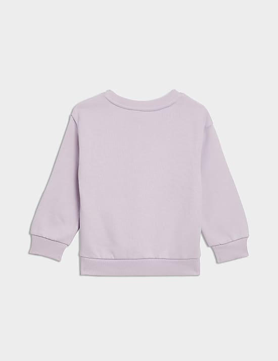 Φούτερ χωρίς σχέδιο με υψηλή περιεκτικότητα σε βαμβάκι (2-8 ετών)