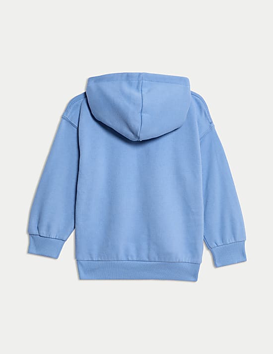 Cotton Rich Plain Hoodie (2-8 Yrs)