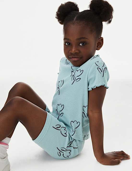 3 potong Pakaian Hoodie Bahan Katun (1-8 Tahun)