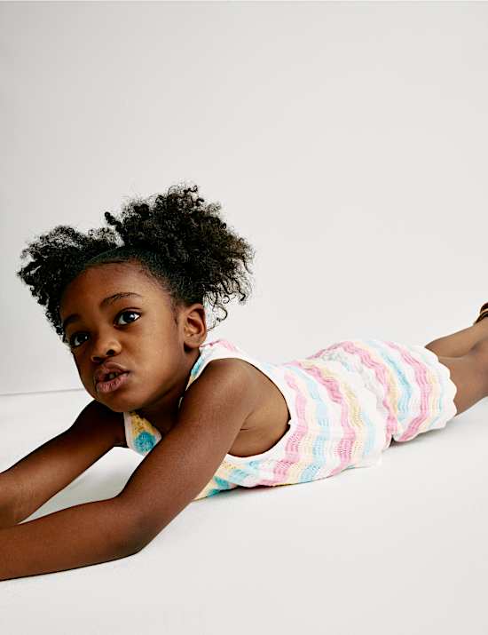 2pc Pure Cotton Knitted Vest and Shorts (2-8 Yrs)