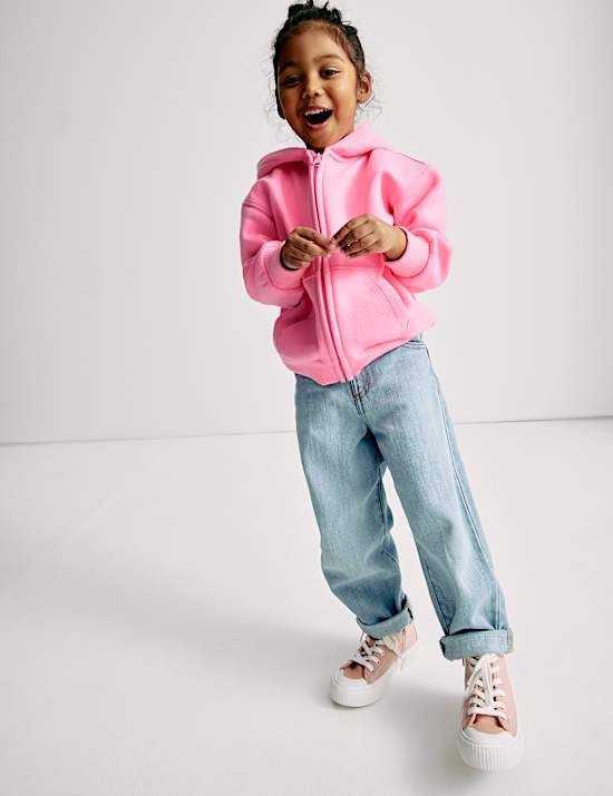 Hoodie van een katoenmix (2-8 jaar)