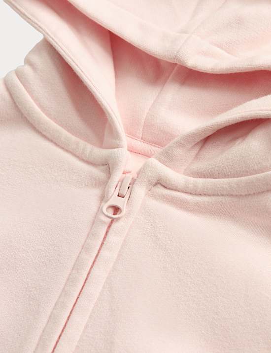 Cotton Rich Zip Hoodie (2-8 Yrs)