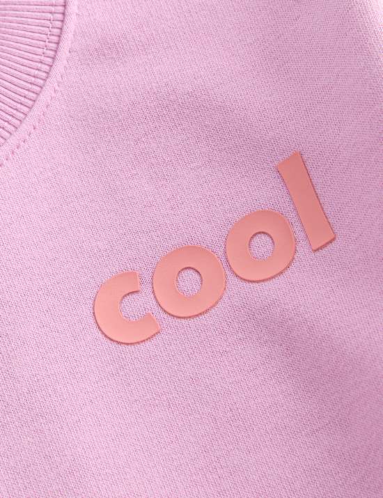 Cotton Rich Cool Sweatshirt (2-8 Yrs)