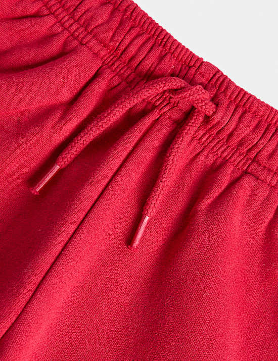 Cotton Rich Wide Leg Joggers (2-8 Yrs)