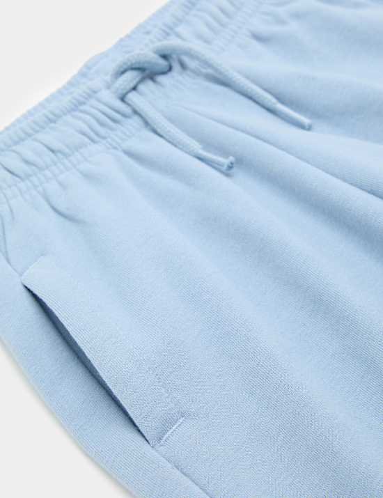 Wide Leg Cotton Rich Joggers (2-8 Yrs)