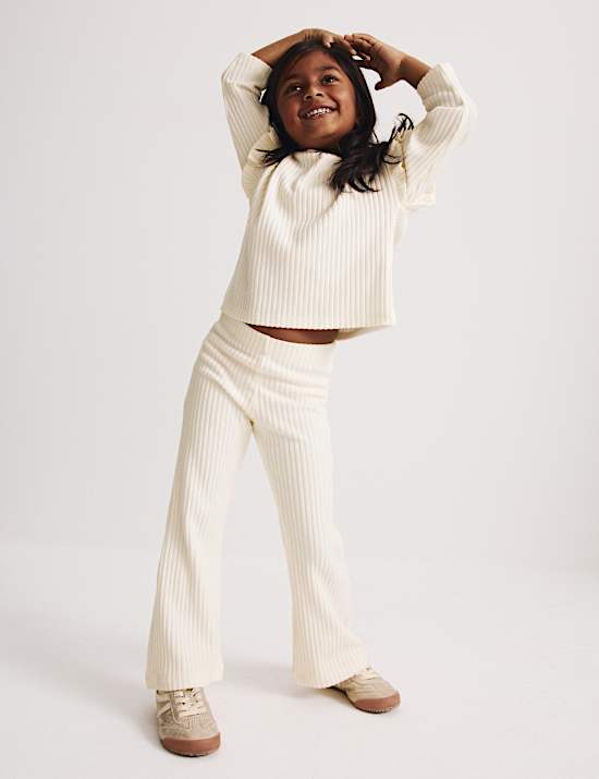 Jersey Frill Top & Bottom Outfit (2-8 Yrs)