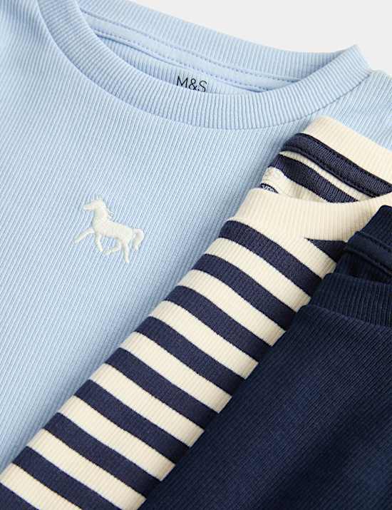 3 Pack Horse Tops (2-10 Yrs)
