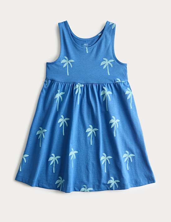 Robe sans manches 100 % coton (du 2 au 8 ans)