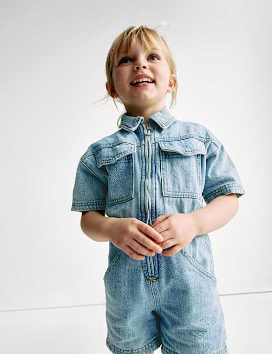 Denim Boiler Suit (2-8 Yrs)