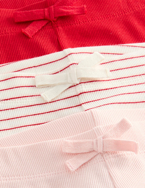 3 Pack Cotton Rich Seaside Leggings (2-8 Yrs)