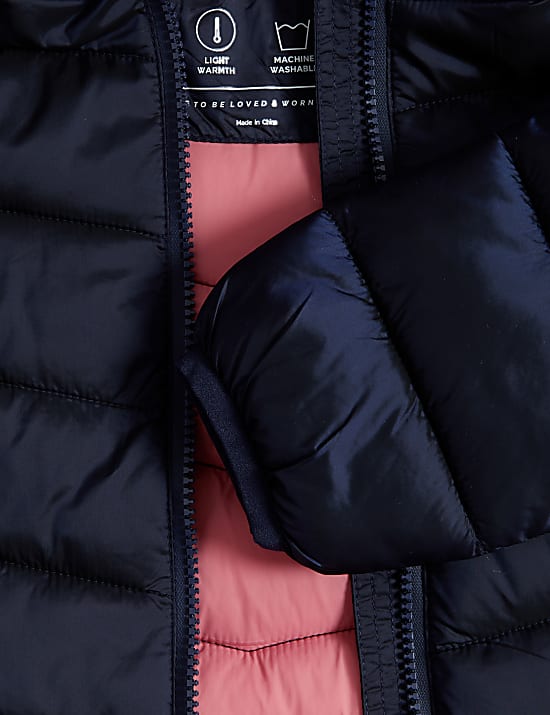 Lehká zateplená bunda (2–8 let)