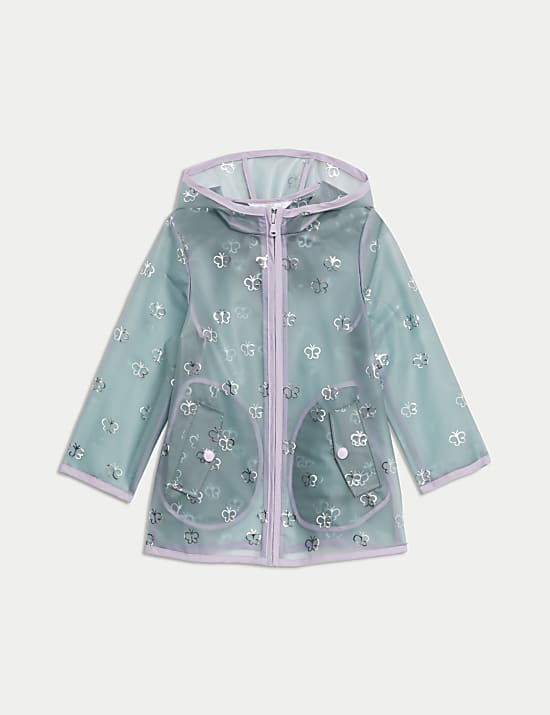 Butterfly Raincoat (2-8 Yrs)