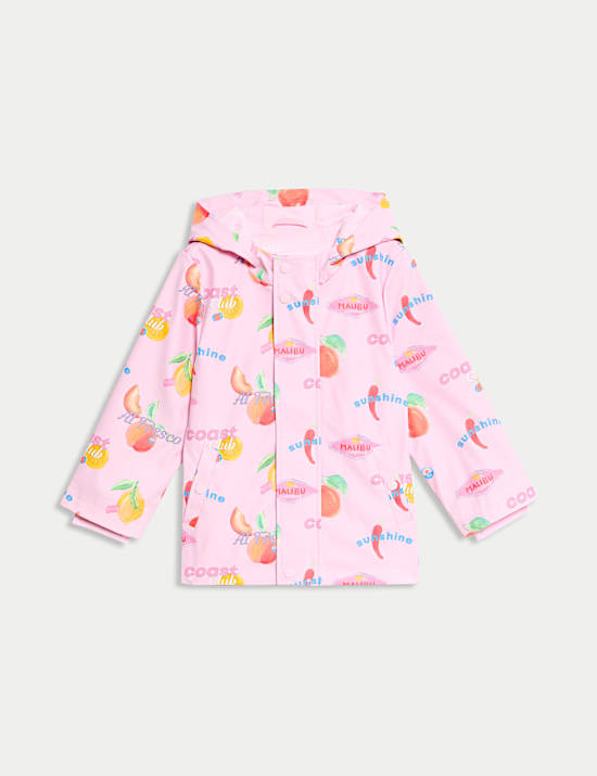 Fruit Print Fisherman Coat (2-8 Yrs)