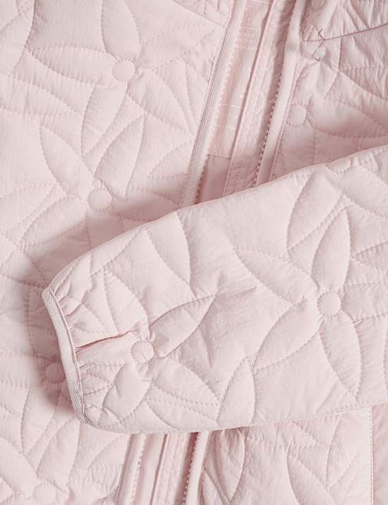 Prošívaná bunda s kapucí (2–8 let)