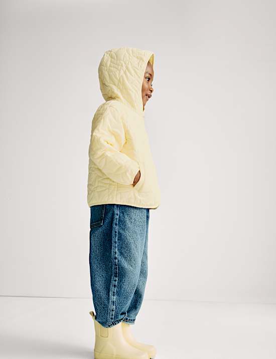 Quilted Hooded Jacket (2-8 Yrs)