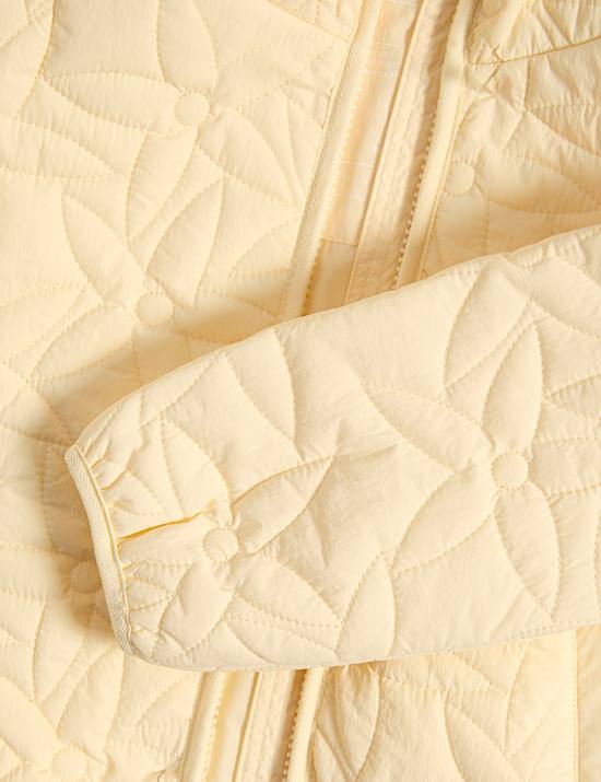 Quilted Hooded Jacket (2-8 Yrs)