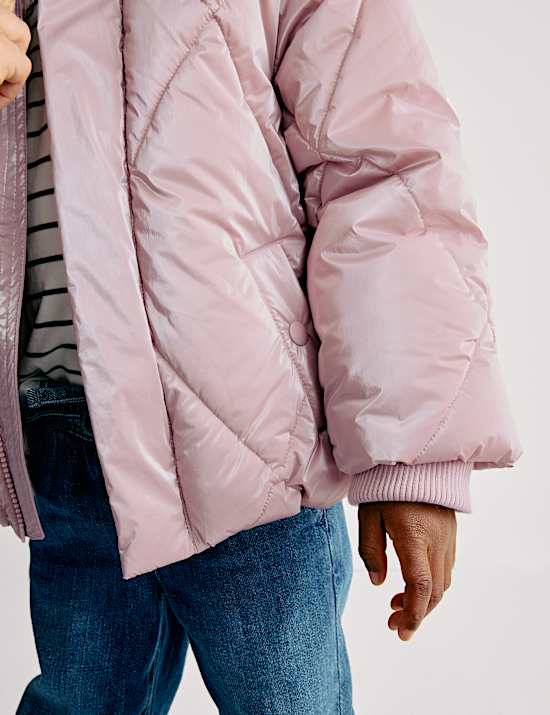 מעיל מרופד עם קפוצ'ון ו-Stormwear™‎ (2‏-8 שנים)