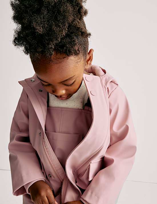 Rybářský kabát s kapucí (1–8 let)