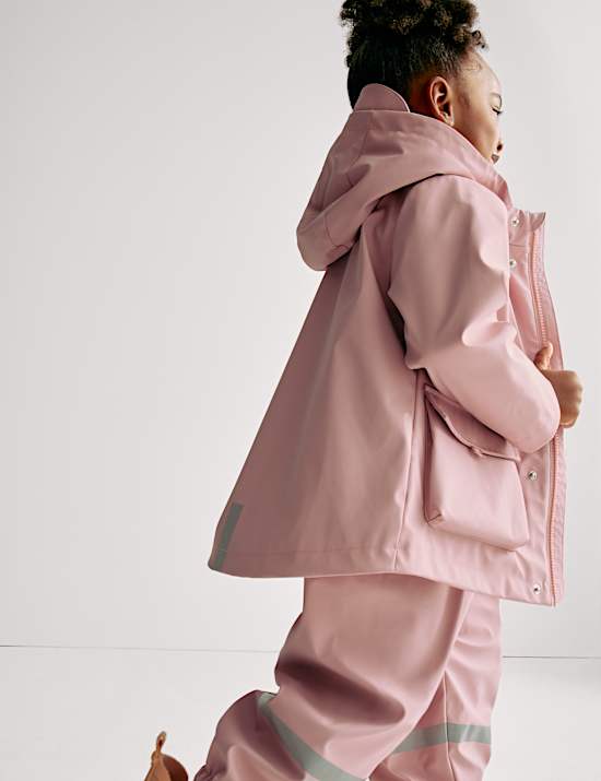 Rybářský kabát s kapucí (1–8 let)