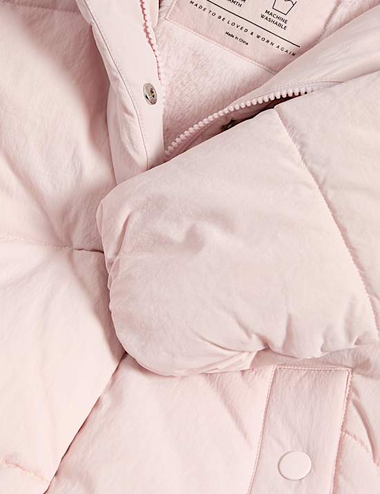 Dlouhý zateplený kabát s kapucí a technologií Stormwear™ (2–8 let)