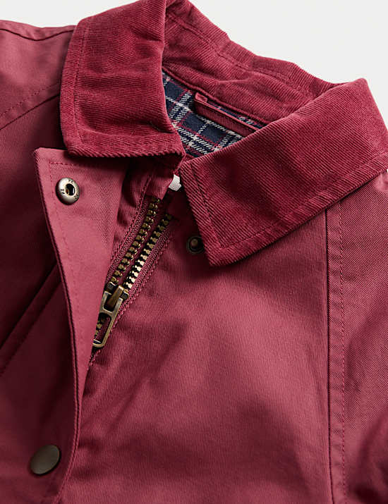 Voskovaný kabát z čisté bavlny (2–8 let)