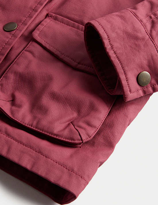 Voskovaný kabát z čisté bavlny (2–8 let)