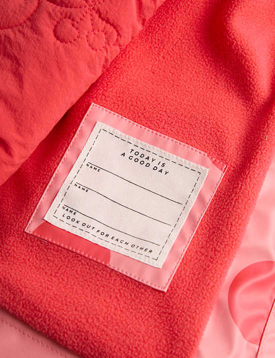 3 in 1 Polka Dot Fisherman Coat (2-8 Years)