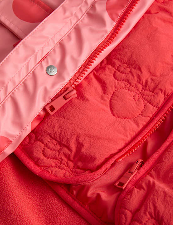 3 in 1 Polka Dot Fisherman Coat (2-8 Years)