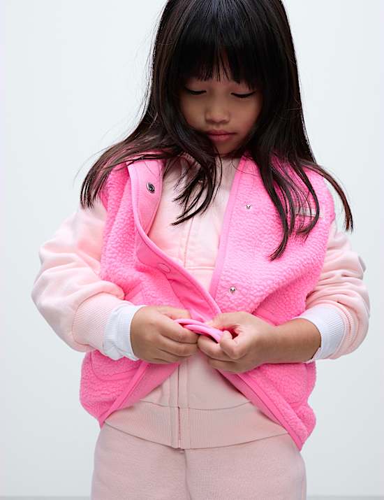 Borg Patch Pocket Gilet (2-10 Years)