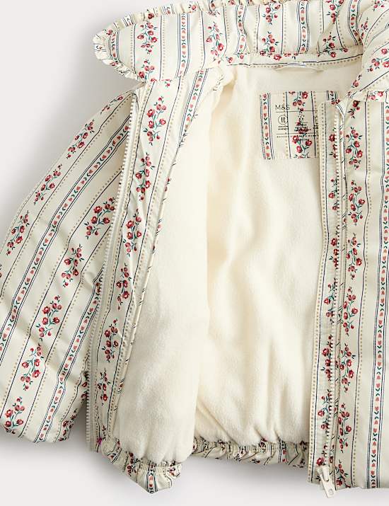 Floral Quilted Jacket (2-8 Yrs)