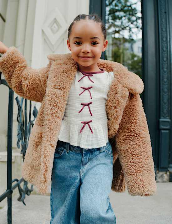 Faux Fur Coat (2-8 Yrs)