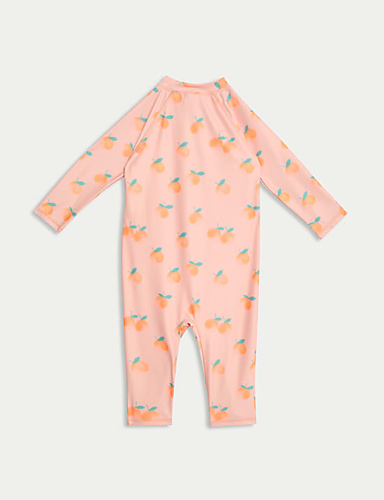 Peach Long Sleeve All In One (2-8 Yrs)