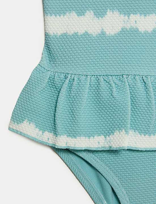 Badeanzug mit Batikmuster (2–8 J.)