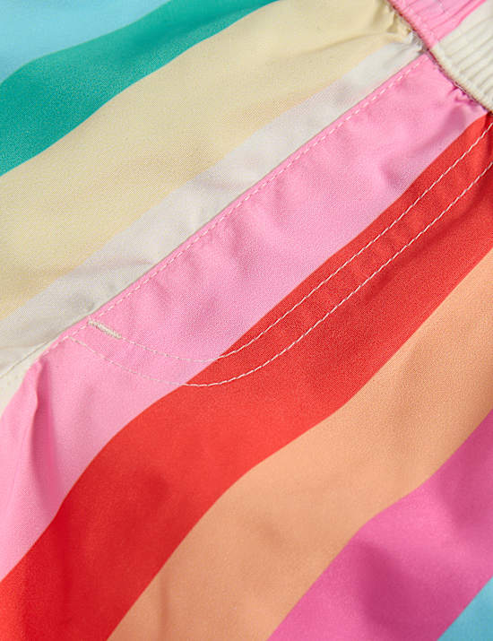 Multi Stripe Swim Shorts (2-8 Yrs)