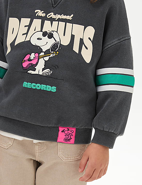 Cotton Rich Snoopy&trade; Sweatshirt (2-8 Yrs)