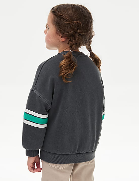 Cotton Rich Snoopy&trade; Sweatshirt (2-8 Yrs)
