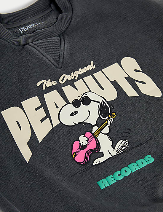 Cotton Rich Snoopy&trade; Sweatshirt (2-8 Yrs)