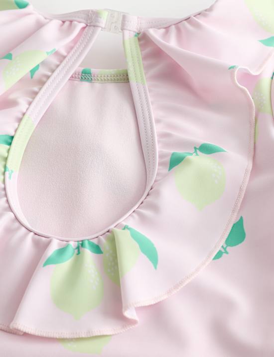 Lemon Long Sleeve Swimsuit (2-8 Yrs)