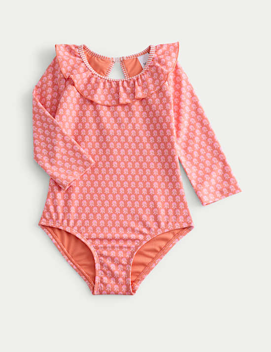 Floral Print Swimsuit (2-8 Yrs)