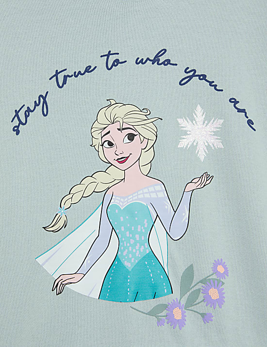 Cotton Rich Disney Frozen™ Sweatshirt Dress (2-8 Yrs)