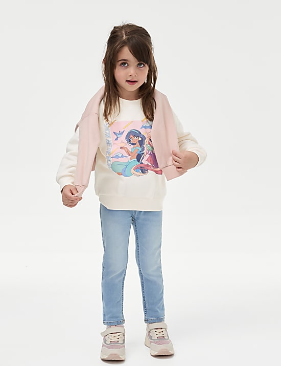 Cotton Rich Disney Princess™ Sweatshirt (2-8 Yrs)
